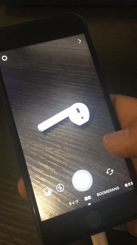 Instagram：動画のズーム撮影