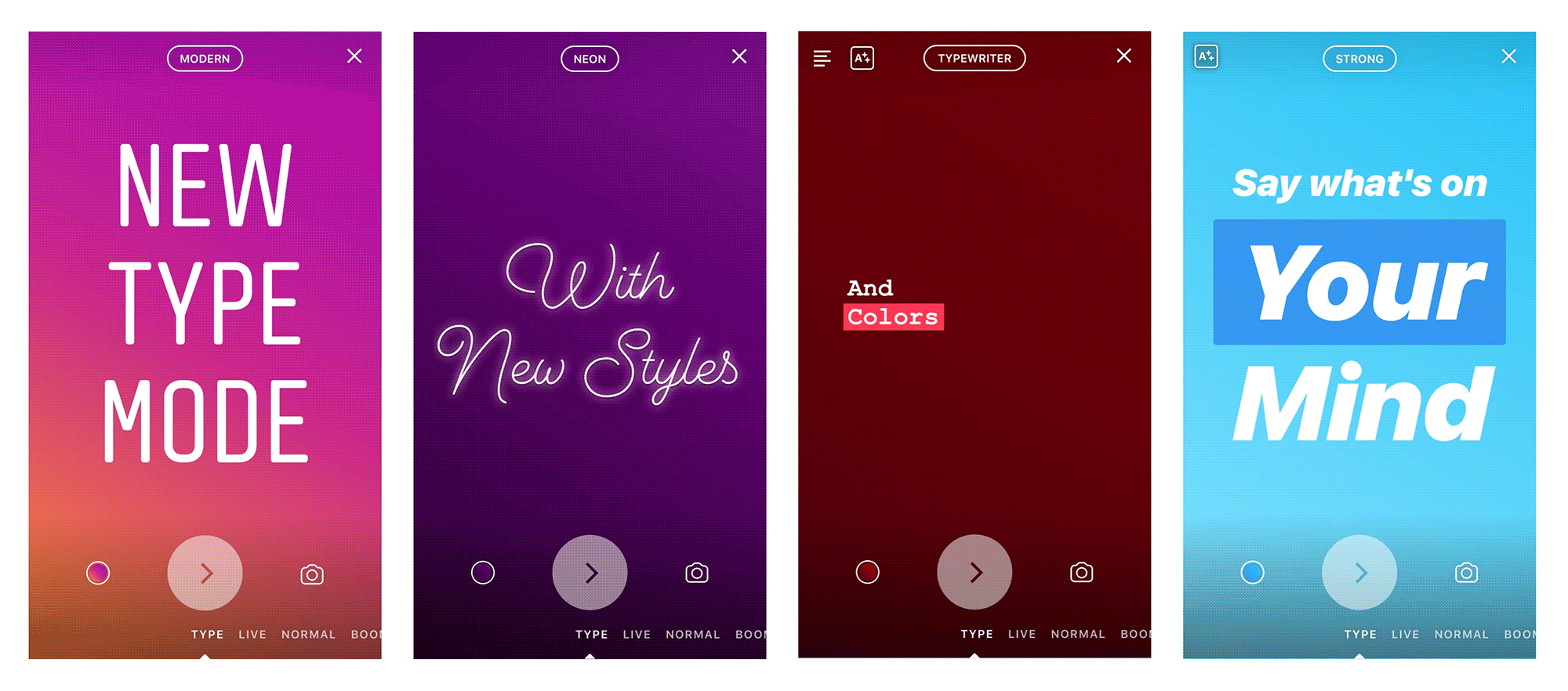 インスタグラム ストーリーでテキストだけの投稿が可能な タイプ 登場 アプリオ インスタグラム ストーリーでテキストだけの投稿が可能な タイプ 登場 アプリオ