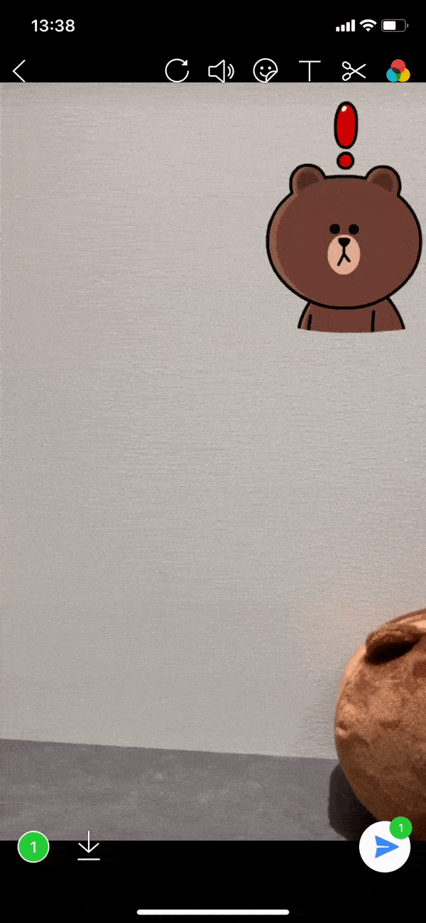 Ios版lineがアップデート 写真 動画の編集に手持ちスタンプ 絵文字が使えるように アプリオ Ios版lineがアップデート 写真 動画の編集に手持ちスタンプ 絵文字が使えるように アプリオ