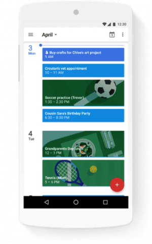 ファミリーグループ:Googleカレンダー ファミリーグループ:Googleカレンダー