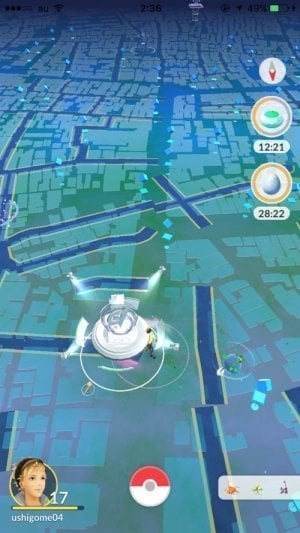 ポケモンgo ジムにポケモンを配置する 報酬は ほしのすな と ポケコイン アプリオ