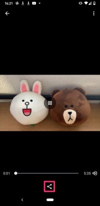 【LINE】iPhoneの共有機能で送られた動画を保存する(Android) 【LINE】iPhoneの共有機能で送られた動画を保存する(Android)