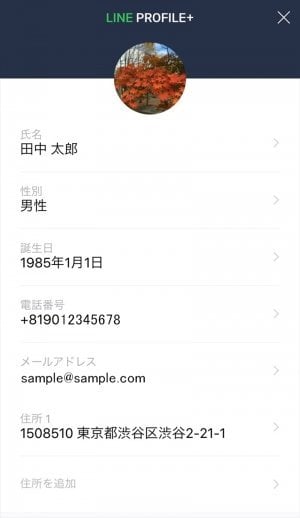 Line 本名 住所 誕生日などの個人情報を登録する プロフィール アプリオ Line 本名 住所 誕生日などの個人情報を登録する プロフィール アプリオ