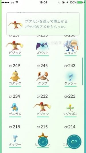 ポケモンgo 博士に送る とどうなる Cpとの関連性の有無や強化 進化との関係などを解説 まとめて送る方法はなし アプリオ