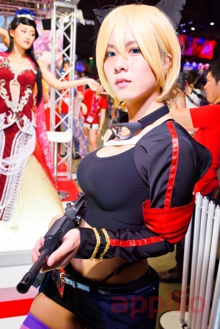 【東京ゲームショウ2016】コンパニオン写真ギャラリー5：美人コスプレイヤーを中心に(2)