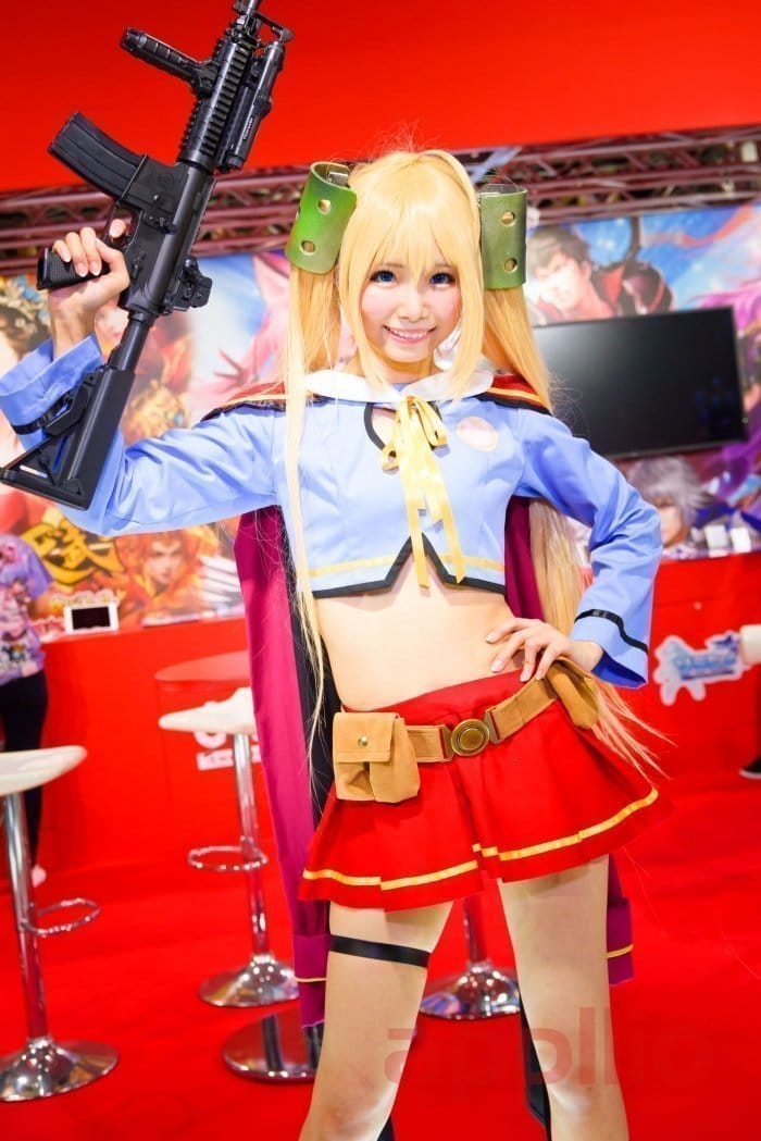 【東京ゲームショウ2016】コンパニオン写真ギャラリー5：美人コスプレイヤーを中心に(2)