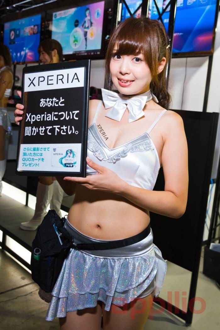 【東京ゲームショウ2016】コンパニオン写真ギャラリー7：だから私は、Xperia