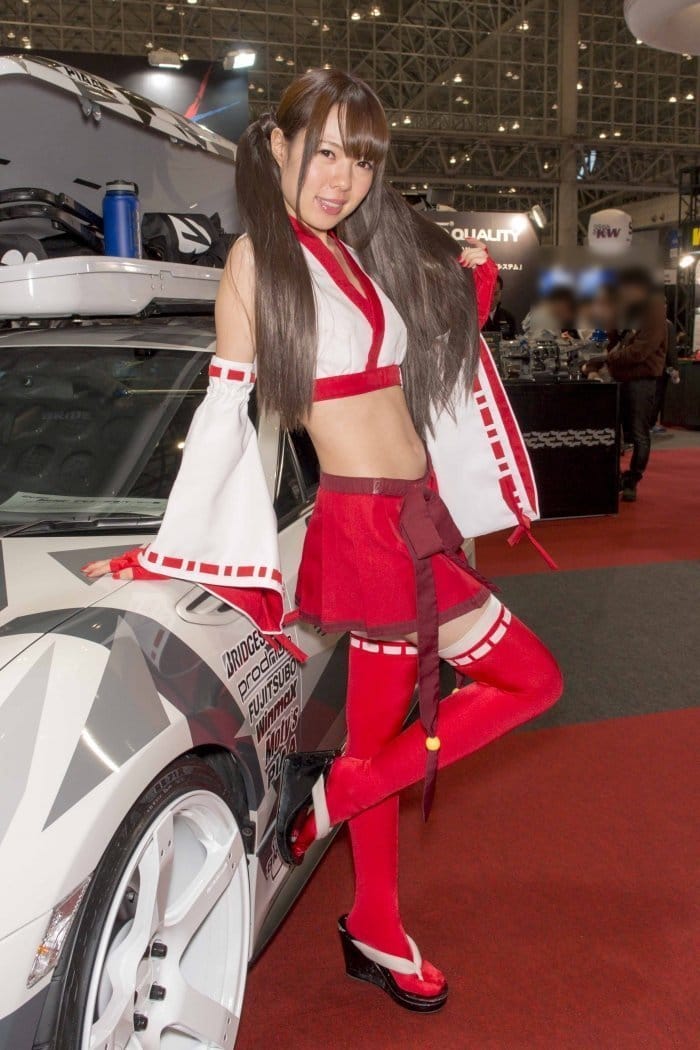 コンパニオン写真 東京オートサロン 2017