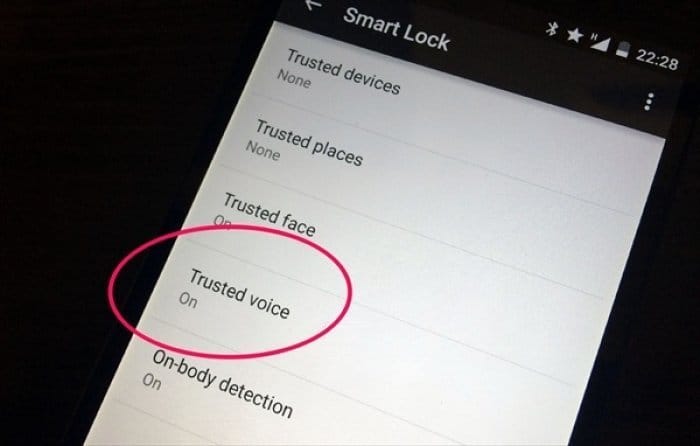 Ok Google でスマホのロック解除可能に Androidのスマートロック機能に 信頼できる声 オプションが追加へ アプリオ Ok Google でスマホのロック解除可能に Androidのスマートロック機能に 信頼できる声 オプションが追加へ アプリオ