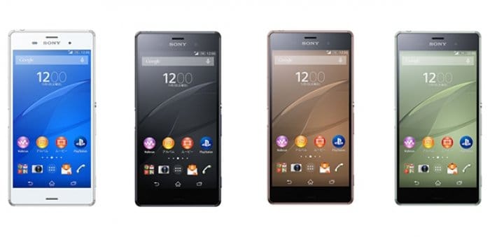 Au Xperia Z3 が10月下旬発売 カラバリに変化 Smartwatch 3も登場 アプリオ Au Xperia Z3 が10月下旬発売 カラバリに変化 Smartwatch 3も登場 アプリオ