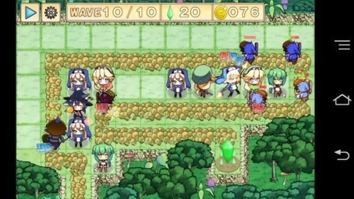たくさんの女の子たちとクリスタルを守り抜け フェアリーディフェンス Android アプリオ たくさんの女の子たちとクリスタルを守り抜け フェアリーディフェンス Android アプリオ