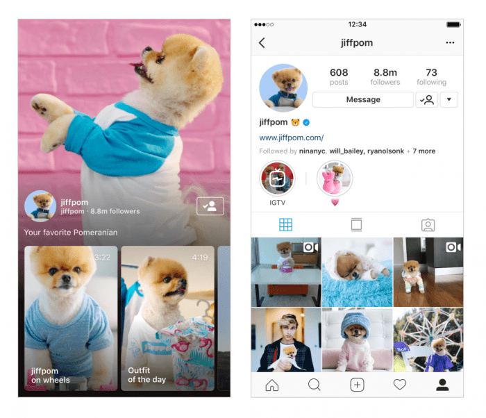 インスタグラム  IGTV 動画