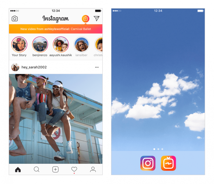 インスタグラム  IGTV 動画