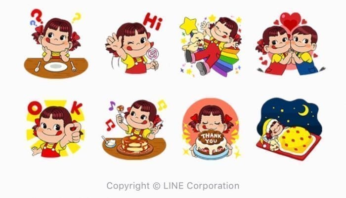 Line無料スタンプ ブラウンファーム ペコちゃんコラボ が登場 配布期間は1月16日まで アプリオ