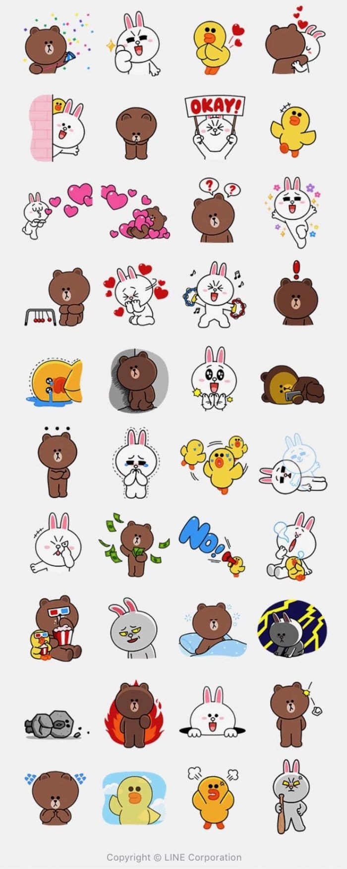 Line無料スタンプ 動くブラウン コニー サリー スペシャル が登場 配布期間は無期限 アプリオ