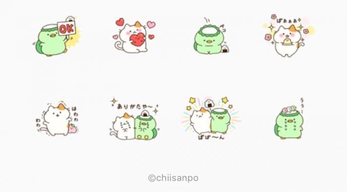 【LINE無料スタンプ】『ちいさんぽのかっぱ食堂』が登場、配布期間は12月11日まで