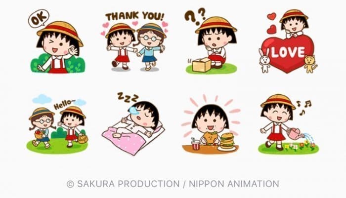 【LINE無料スタンプ】『ブラウンファーム: ちびまる子ちゃん』が登場、配布期間は5月15日まで