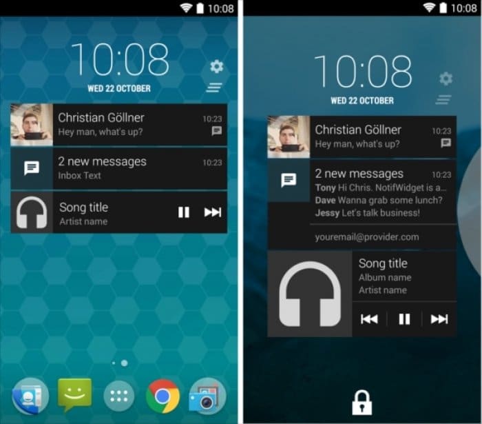 NotiWidget
