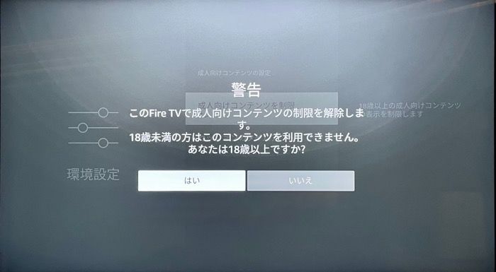Fire TV Stick 機能制限 Fire TV Stick 機能制限