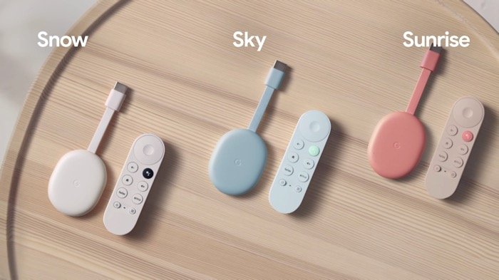 グーグル、「Chromecast with Google TV」を発表 リモコン付きで4K