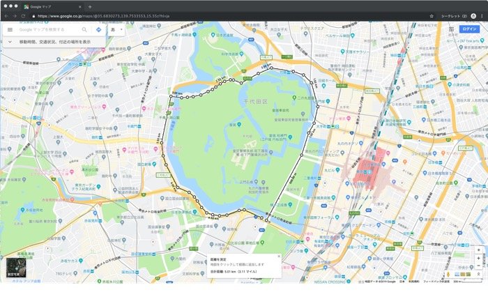 Googleマップで距離 面積を測定する方法 Pc Iphone Android対応 アプリオ