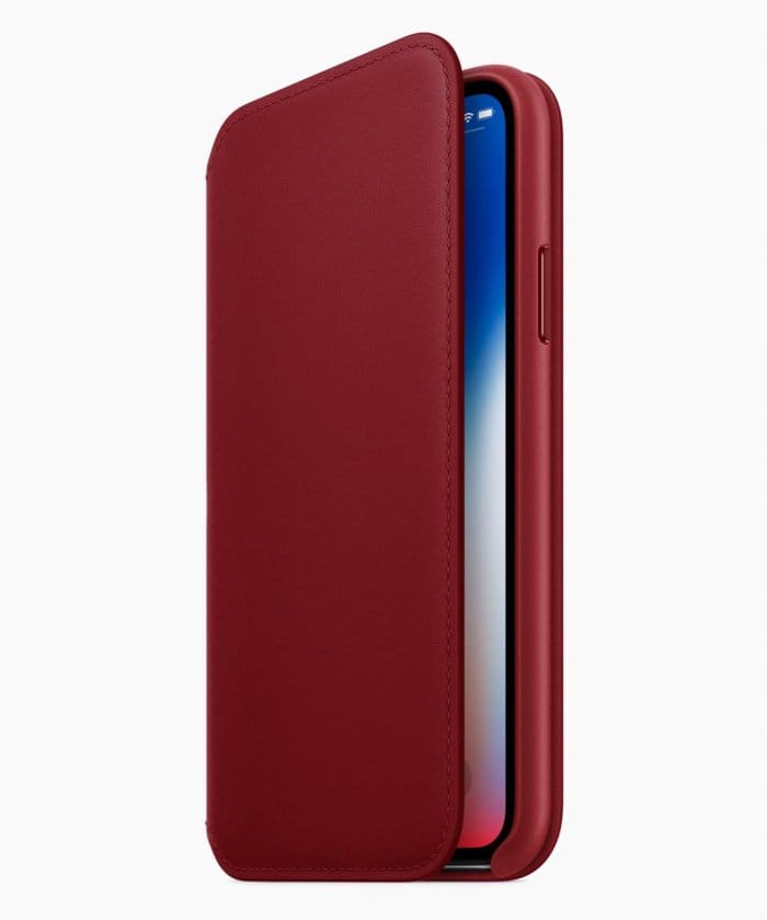 iPhone X レザーケース