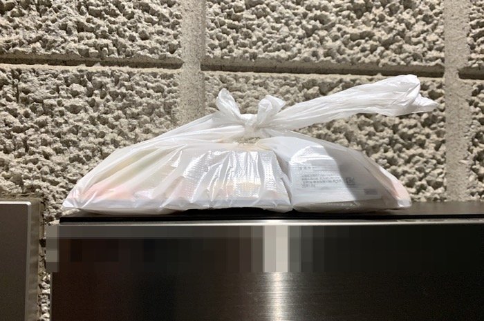 Uber Eats　置き配