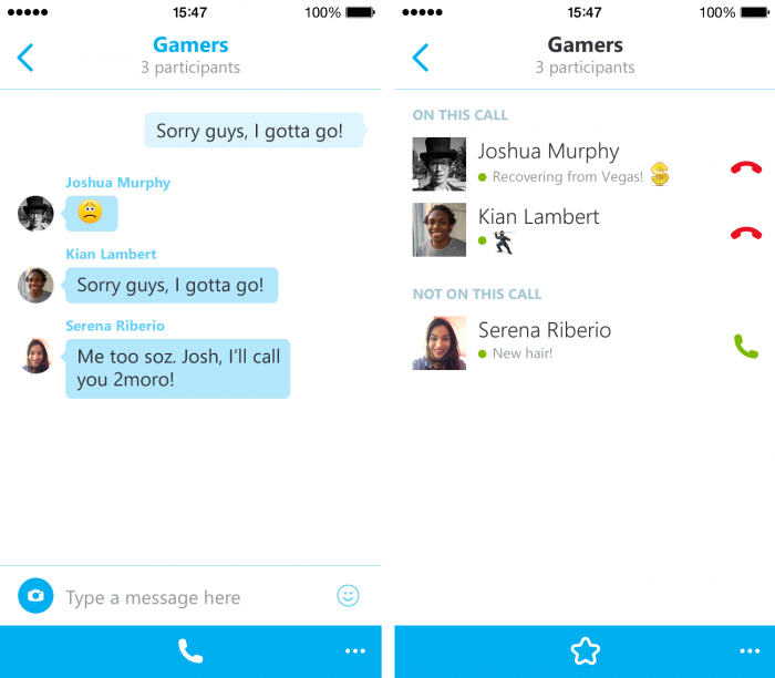 Skypeアプリ グループ音声通話に対応 特定メンバーを外すことも可能 アプリオ Skypeアプリ グループ音声通話に対応 特定メンバーを外すことも可能 アプリオ