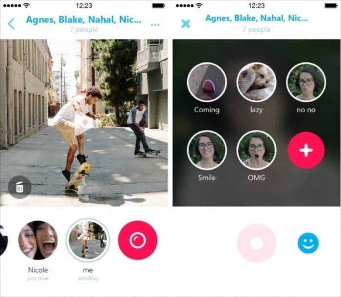 Skype 新ビデオメッセンジャー Skype Qik を公開 アプリオ Skype 新ビデオメッセンジャー Skype Qik を公開 アプリオ