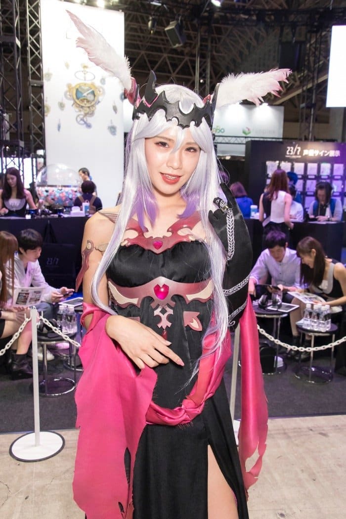 東京ゲームショウ2017　コンパニオン写真