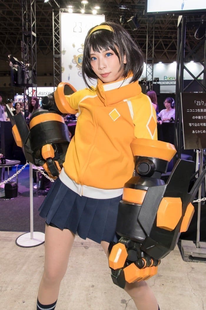 東京ゲームショウ2017　コンパニオン写真