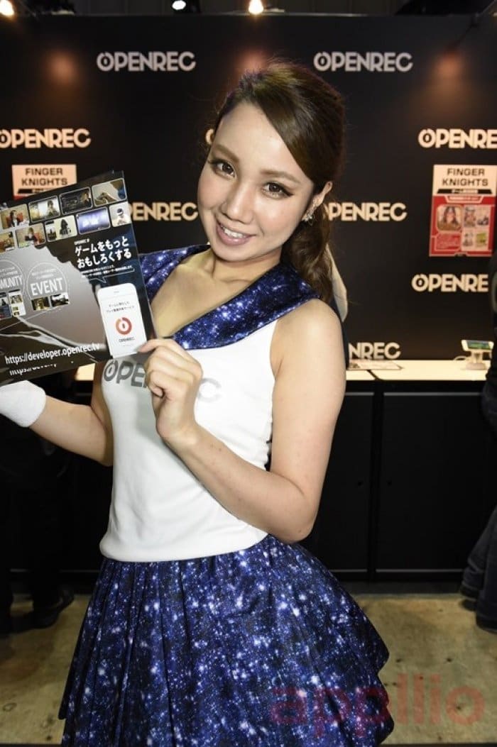 コンパニオン写真：東京ゲームショウ2015