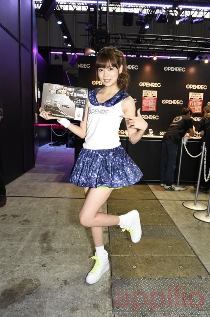 コンパニオン写真：東京ゲームショウ2015
