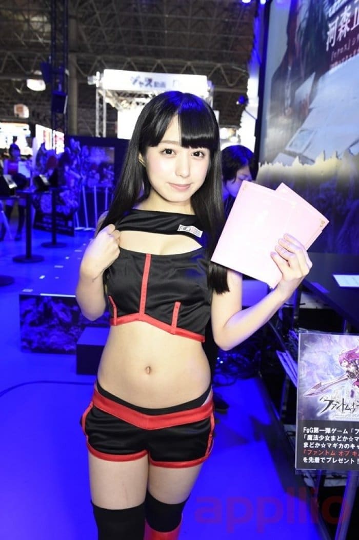 コンパニオン写真：東京ゲームショウ2015