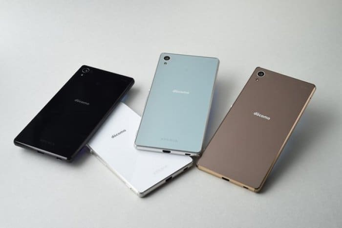 NTTドコモ「Xperia Z4 SO-03G」カラーバリエーション