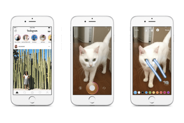 インスタグラム、投稿が消える機能「Stories」を導入