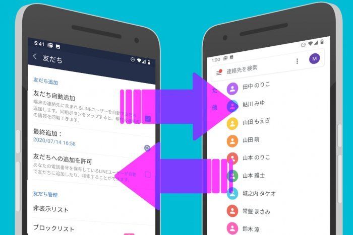 LINEの「友だち自動追加」とは?「友だちへの追加を許可」との関係も解説 LINEの「友だち自動追加」とは?「友だちへの追加を許可」との関係も解説