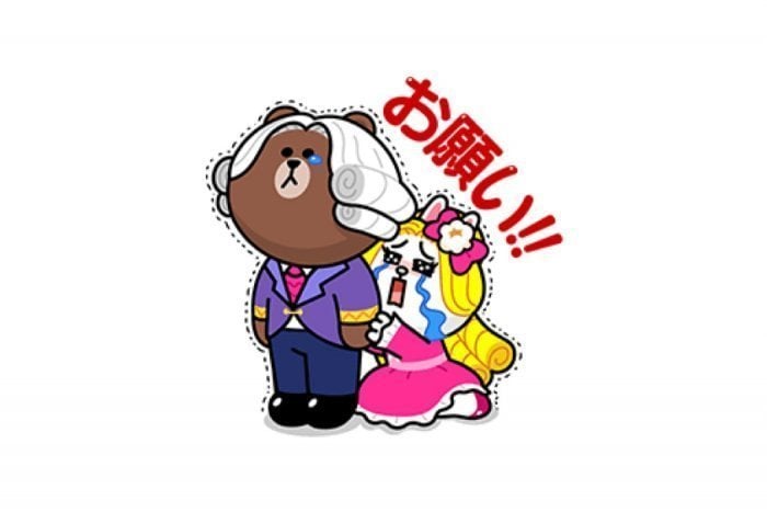 【LINE無料スタンプ】『POPショコラ X 貴族風スタンプ』が登場、配布期間は4月17日まで