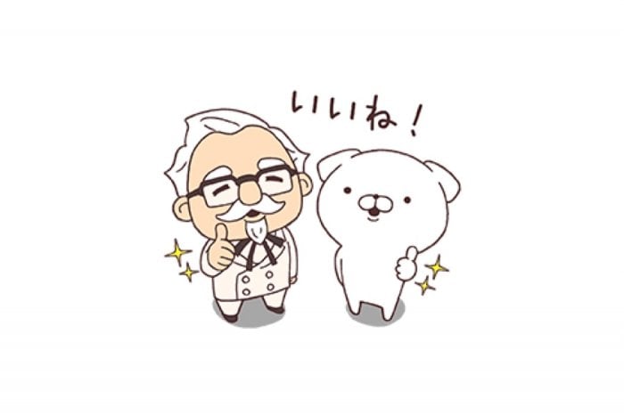 【LINE無料スタンプ】『カーネルの限定コラボスタンプ』が登場、配布期間は6月13日まで