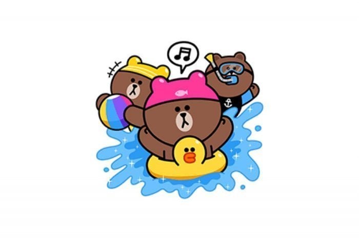 LINE無料スタンプ】『ブラウンファーム : 夏のファームライフ』が登場