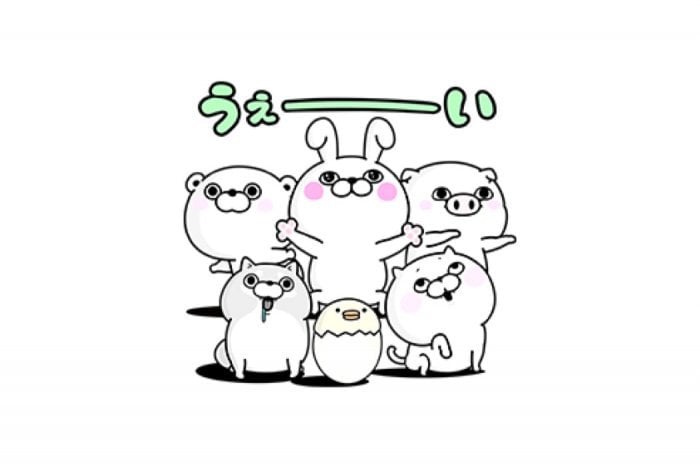 【LINE無料スタンプ】『うさぎ＆くま１００％と仲間達』が登場、配布期間は8月7日まで
