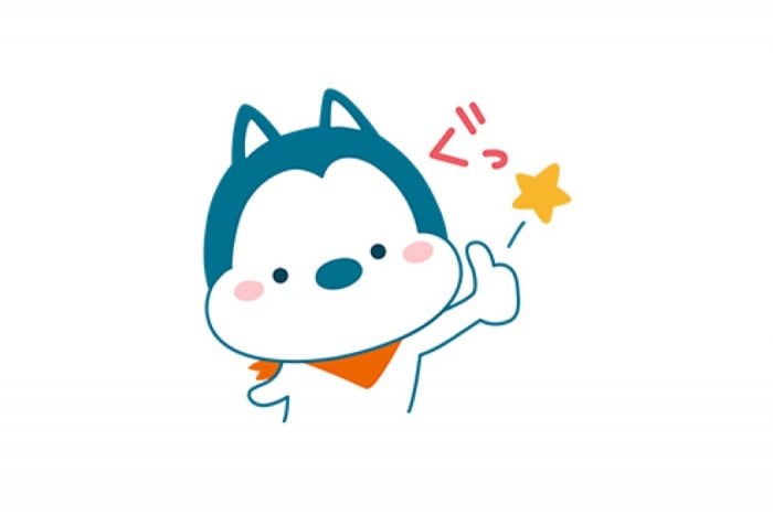 【LINE無料スタンプ】『バスキー ゆるぷにver.』が登場、配布期間は9月25日まで