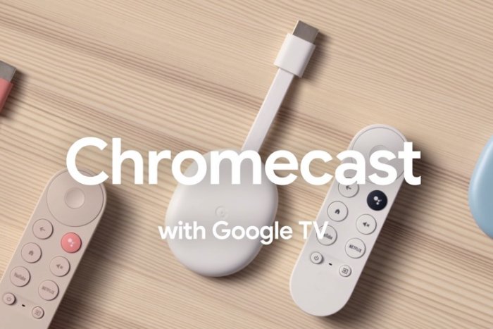 Google Chromecast with Google TV4Kリモコン付き グーグル、「Chromecast with Google TV」を発表 リモコン付きで4K