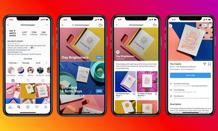 InstagramやFacebookにオンラインストアを無料開設できる「Shops」機能が登場