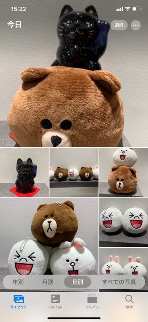 【LINEアルバム】保存先（iOS）