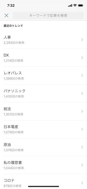 【日経新聞 電子版】記事構成・検索機能 【日経新聞 電子版】記事構成・検索機能