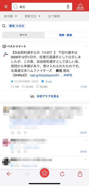 Twitter　トレンド　Yahoo!リアルタイム検索