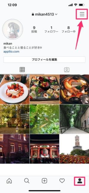 インスタグラム 写真 動画等のデータを一括ダウンロードしてバックアップ保存する方法 アプリオ