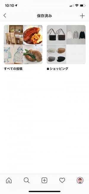 インスタグラム　ショッピング　コレクション