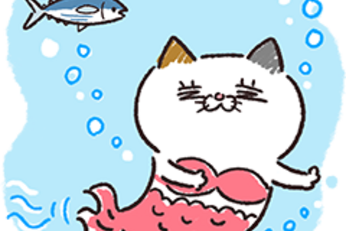 Line無料スタンプ 夏も元気に タマ川ヨシ子 猫 第24弾 が登場 配布期間は21年07月19日まで アプリオ